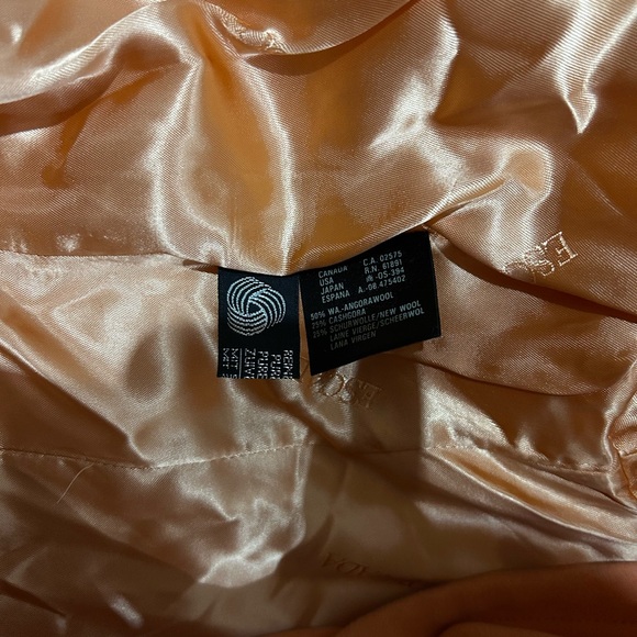 Escada VINTAGE Double-Breasted Orange‎ Jacket MEDIUM - Picture 11 of 13